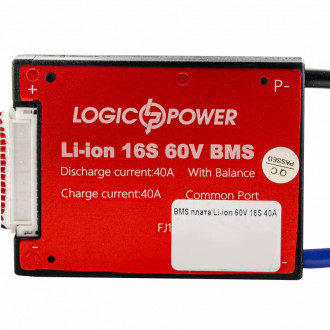 BMS плата Li-ion 60V 16S 40A симметрия-[articul]